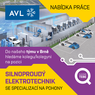 AVL Moravia - hledá se silnoproudý elektrotechnik