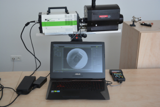 Vysokorychlostní kamera s distančním mikroskopem